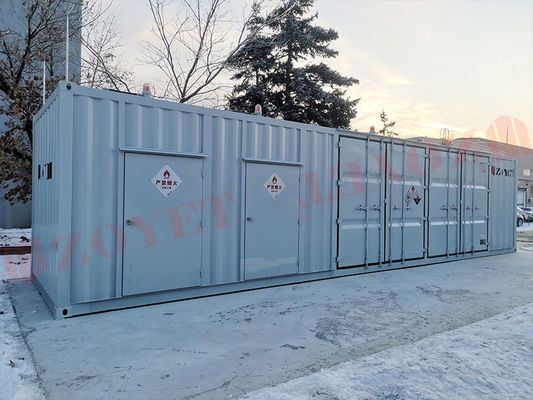 Sistem penyimpanan energi yang dapat disesuaikan Kontainer kontainer penyimpanan baterai