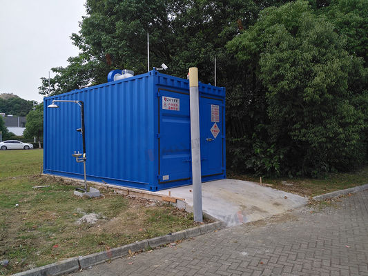 Unit penyimpanan militer biru Tempat penyimpanan militer yang disesuaikan