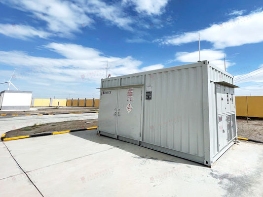 Wadah Pengisian Daya Baterai Luar Ruangan yang Disesuaikan dengan Bahan Tahan Api Kekuatan Tinggi dan Sistem Kontrol Suhu Cerdas