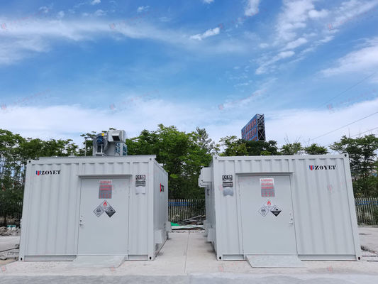 Corten Steel Mobile Data Center Container Modular Disesuaikan