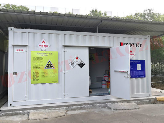 Kontainer penyimpanan bahan kimia berkapasitas besar Aksesoris khusus