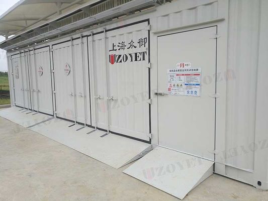 industri tahan ledakan Kontainer penyimpanan bahan kimia Aksesoris yang dapat disesuaikan