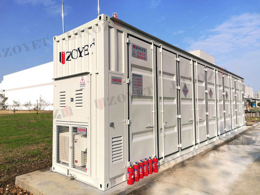 Wadah Penyimpanan Tabung Gas Luar Ruangan Dengan Pemantauan Cerdas Anti-Kebocoran Dan Isolasi Lapisan Ganda Untuk Pasokan Gas yang Aman