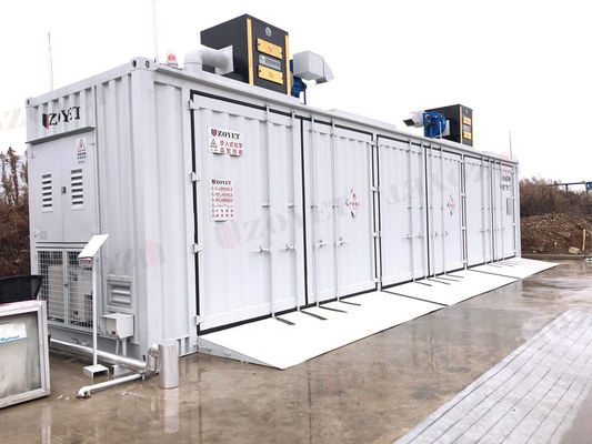 20ft High-Security Outdoor Battery Charging Container dengan Fire Smoke Detection dan Fitur Khusus