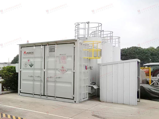 Kontainer tempat penampungan khusus dalam Q235B / SPHC dengan pintu dan aksesoris yang disesuaikan