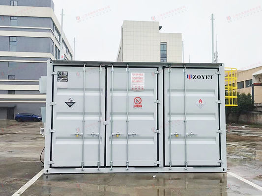 Kontainer penyimpanan bergerak portabel 20ft untuk dijual tempat penampungan kontainer