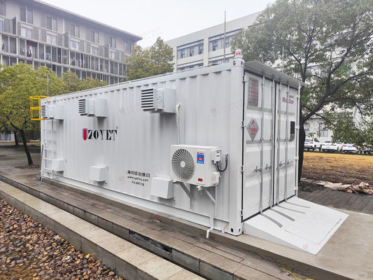 40ft Disesuaikan Portable Moving Container Containerized Shelter