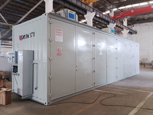 Corten Steel Modular Data Center Container Mobile Untuk Manajemen Data