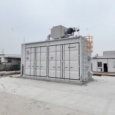 20ft Fireproof Explosion-proof Baterai di luar ruangan Pengisian Baterai Kontainer Lithium-Ion Baterai Ruang Uji dengan Fitur Disesuaikan