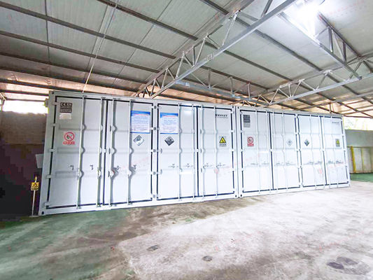 Harga Pabrik Modular Prefab 40ft Data Center Container dengan umur panjang