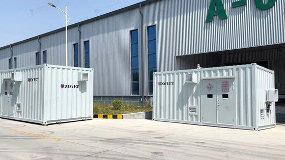 Kontainer Penyimpanan Barang Berbahaya Besar Luar Ruangan Tahan Ledakan Kimia yang Disesuaikan